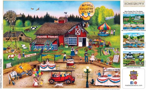 Miniatura 4 de Masterpieces Rompecabezas de 750 piezas para adultos y familia - Country Pickens - 18 x 24 pulgadas