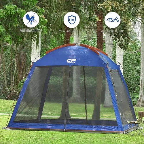 Miniatura 4 de CAMPROS CP Tienda de campaña de casa con pantalla de 10 x 10 pies, toldo con malla de pantalla de malla para patios, actividades de camping al aire