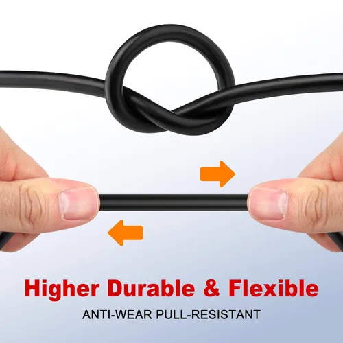 Miniatura 4 de Paquete de 2 cables SMA macho a N macho RG58 de 1.64 pies tipo SMA a N, cable coaxial de puente de antena coaxial de pérdida ultrabaja, 50 ohmios