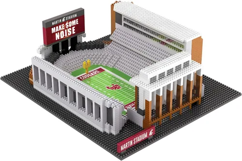 Miniatura 7 de FOCO NCAA Unisex NCAA College 3D BRXLZ Puzzle Team Football Stadium