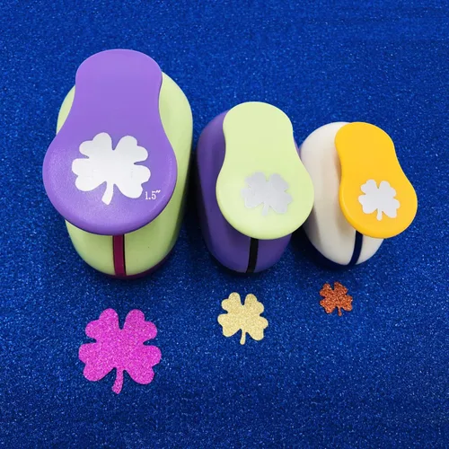 Miniatura 16 de Juego de 3 piezas de arco (5/8 pulgadas + 1 pulgada + 1.5 pulgadas) para manualidades, punzones de papel para manualidades, álbumes de recortes