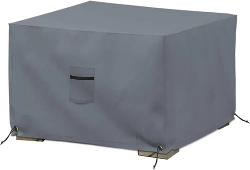 Miniatura 9 de Covers & All Funda otomana para exteriores, funda otomana impermeable de 12 onzas con propiedades resistentes a los rayos UV, funda cuadrada