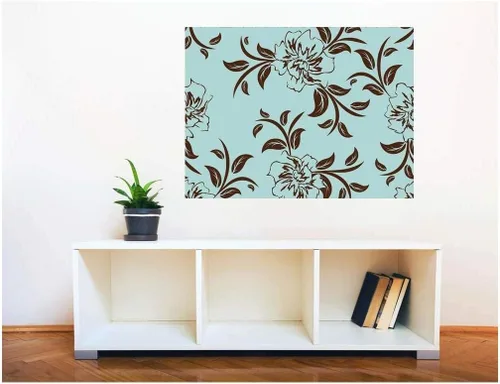 Miniatura 6 de Wall26 Adhesivo de pared extraíble – Círculos abstractos azul fresco Vista creativa de ventana para decoración del hogar/pared – 24 x 32 pulgadas