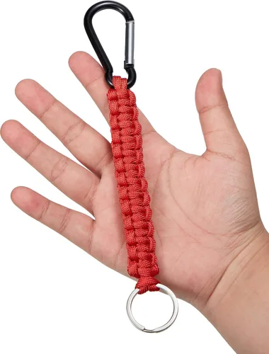 Miniatura 6 de 24 piezas de cuerda de paracaídas de 10 pies 550 multifunción, cuerda de paracaídas, kit de cuerda para hacer manualidades, para cordones, llavero