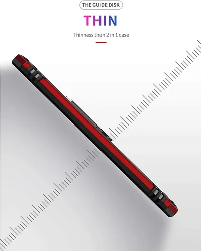 Miniatura 6 de YaHan Funda para Xiaomi Redmi Note 8, anillo giratorio de 360 grados, soporte híbrido, resistente, de doble capa, a prueba de golpes, con protector
