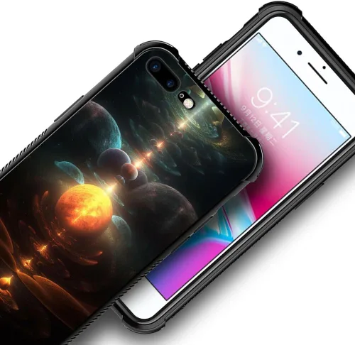 Miniatura 72 de DAIZAG Compatible con iPhone 13 Pro Max, Funda de TPU Protectora Anti-Arañazos Todo En Uno, Fundas para Hombre Mujer - Motivo de Madera Americana