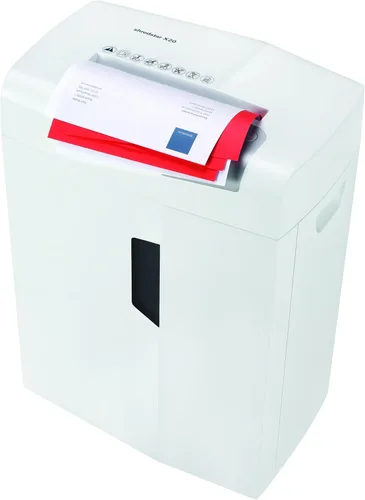Miniatura 3 de HSM Trituradora de corte transversal Shredstar X20 de América, capacidad de 20 hojas manuales HSM1051W