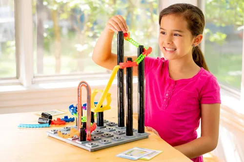 Miniatura 5 de ThinkFun Roller Coaster Challenge STEM Juguete y juego de construcción para niños y niñas de 6 años en adelante - Finalista del Juego del Año de TOTY