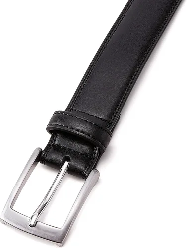 Miniatura 4 de MILORDE Cinturón de vestir de cuero genuino para hombre, hecho a mano, 100% cuero de vaca, diseños clásicos y modernos para trabajo, negocios y uso