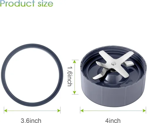Miniatura 9 de 2 paquetes de cuchilla extractora de repuesto para licuadora NutriBullet 600w Pro 900w