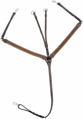 Miniatura 3 de Henri de Rivel Martingala Pro Elastic Breastplate con accesorio para correr