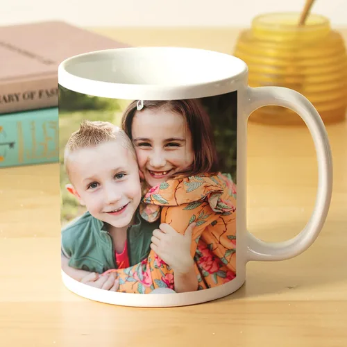 Miniatura 8 de Let's Make Memories Taza con fotos personalizada, taza de café personalizada, tu foto o obra de arte de niños, para ella, cumpleaños, para mamá