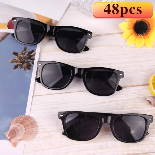 Miniatura 2 de MIAHART Paquete de 48 lentes de sol para fiestas de verano, regalos de fiesta de cumpleaños para niños y niñas, rellenos de bolsas de golosinas