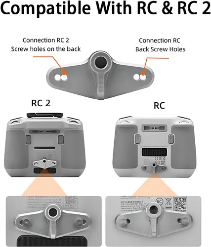 Miniatura 5 de Soporte de bicicleta para Mini 4 Pro/DJI Neo RC2 Soporte de manillar de bicicleta compatible con DJI Mini 3 Pro/Air 2s/Mavic 3 Drone Bike Aluminu