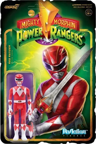 Miniatura 9 de Mighty Morphin Power Rangers - Figura de reacción Wave 1 – Pudgy Pig Classic Collectibles y juguetes retro