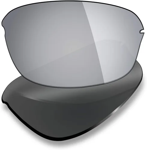 Miniatura 5 de Mryok 4 pares de lentes polarizadas de repuesto para gafas de sol Oakley Half Wire 2.0 Stealth BlackFire RedIce BlueSilver Titanium