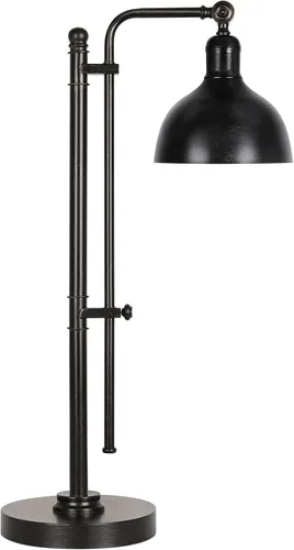 PARTPHONER Lámpara de escritorio ajustable industrial para oficina en casa, lámpara de mesa de granja de 29 a 38 pulgadas, lámpara de escritorio de