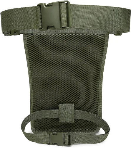 Miniatura 3 de Bolsa Táctica de Motocicleta para Pierna con Funda de Muslo y Holster para Pistola de Hombres para Caza y Tiro al Blanco con Almacenamiento