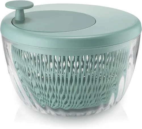 Miniatura 6 de Guzzini Twist & Dry Ensalada Spinner, Azul 170900134