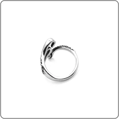 Miniatura 3 de Anillo abierto de los tentáculos del pulpo del acero inoxidable de la manera