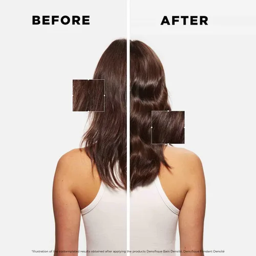 Miniatura 9 de KERASTASE Densifique Densité Shampoo Champú espesante y fortalecedor Elimina la acumulación y añade brillo Con ácido hialurónico Para