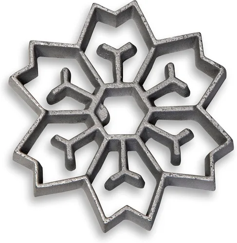 Miniatura 21 de Molde escandinavo de roseta Achappam, molde para buñuelos, fabricante de rosetas, herramienta de galletas de roseta, molde de aluminio fundido