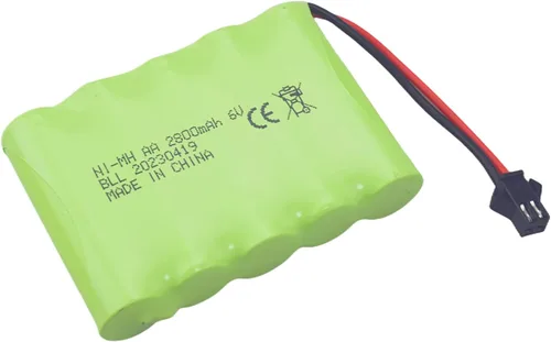 Miniatura 6 de 2 unids 6.0 V 2800 mAh AA batería recargable con enchufe SM-2P con cable de carga USB para TB141 TB142 DE37 RC coche juguete truco