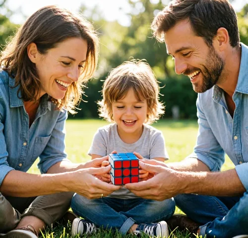 Miniatura 8 de AMAZA Cubo de velocidad fluorescente 3x3, 3x3x3, que brilla en la oscuridad, cubo de velocidad luminoso de 3 por 3, juguete rompecabezas de cerebro