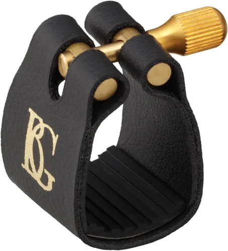 Miniatura 5 de BG L11BG - Ligadura tradicional para saxofón alto con tapa chapada en oro