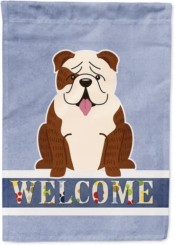 Miniatura 220 de Caroline's Treasures BB5622GF Airedale - Bandera de bienvenida para jardín, bandera decorativa para patio, exteriores, patio, parterres