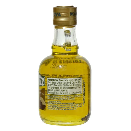 Miniatura 3 de Mantova Grand'Aroma Aceite de oliva virgen extra con sabor a trufa, fabricado en Italia, prensado en frío, 100% natural, aceite de cocina saludable