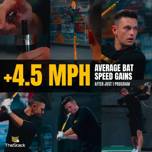 Miniatura 6 de TheStack Entrenamiento de velocidad de swing de béisbol, sistema de aplicación inteligente para aumentar la velocidad del bate, la potencia
