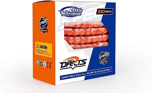 Miniatura 2 de Nerf N Strike Blaster Compatible Dart Bullets, Compatible with All Elite 2.0 Series Blasters Blue