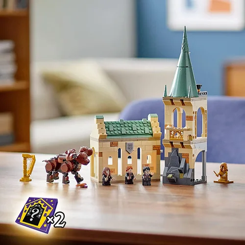 Miniatura 7 de LEGO Harry Potter Hogwarts: Fluffy Encounter 76387 Kit de construcción; juego de Hogwarts para perros de 3 cabezas; juguete genial y coleccionable