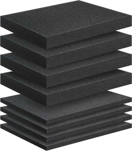 Miniatura 9 de 6 piezas de insertos de espuma de recogida - 3 almohadillas de 16 x 12 x 0.4 pulgadas, 3 piezas de 16 x 12 x 2 pulgadas, inserto de espuma