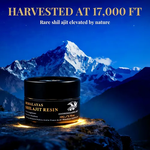 Miniatura 4 de Resina Shilajit del Himalaya, grado dorado puro, 100% natural con más de 85 oligominerales Impulso de energía y apoyo inmunológico para hombres