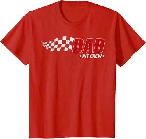 Miniatura 3 de Dad Pit Crew Race Car Birthday Family Matching Pit Crew Camiseta Pit Crew