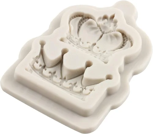 Miniatura 7 de TEYOULIN Mardi Gras Fondant - Molde de silicona para mascarada, corona de mascarada, para carnaval, decoración de cupcakes, caramelo, chocolate