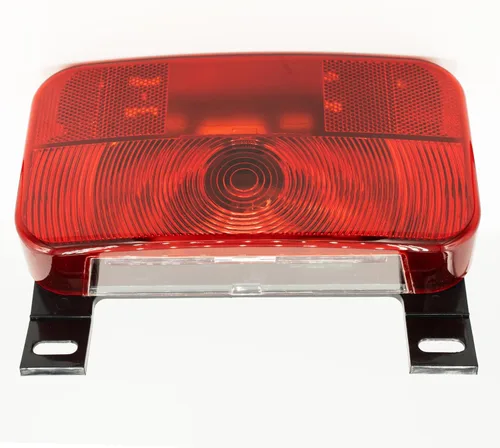 Miniatura 7 de Lumitronics Luz de Montaje en Superficie Roja, Soporte de Licencia y Luz de Licencia, Freno/Giro/Trasera para RV, Tráiler, Cámper, 5ª Rueda, Negro