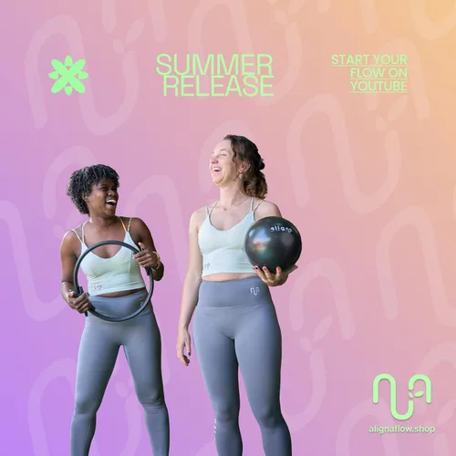 Miniatura 8 de Kit Esencial de Pilates Aligna Set Completo para el Hogar para Equilibrio, Flexibilidad y Fuerza Set de 8 Piezas con Anillo de Pilates