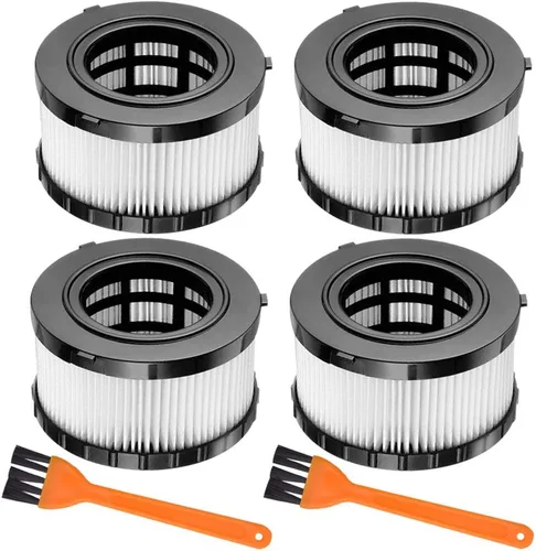 Miniatura 9 de Paquete de 2 filtros HEPA de repuesto compatibles con aspiradora DEWALT DC5151H DC515 DCV517 DCV517B con 2 cepillos de limpieza Beilan