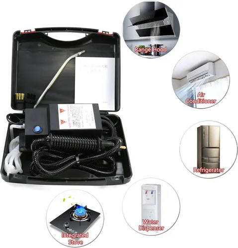Miniatura 2 de Gdrasuya10 1700W 110V Limpiador de vapor de alta temperatura de mano Máquina de limpieza de alta presión Máquina de limpieza de alta presión