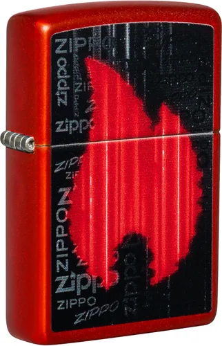 Miniatura 10 de Encendedores de llama Zippo plateado