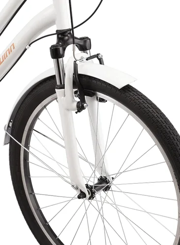 Miniatura 4 de Schwinn Regioneer - Bicicleta híbrida de confort para adultos, ruedas de 26 pulgadas, 7 velocidades, marco de acero, frenos lineales de aleación