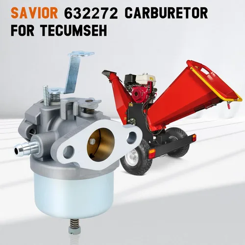 Miniatura 3 de Savior 632272 Carburador compatible con Tecumseh H30 H50 H60 HH60 632230 632631 631067 632235 631867 632019A 632019 631828 632076 63106 7A 5HP 6HP