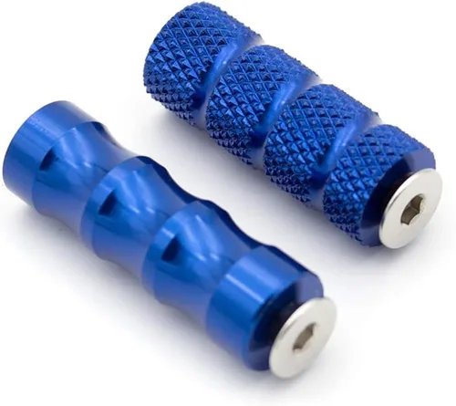 Miniatura 13 de Estriberas de freno para palanca de cambios de motocicleta con agujero de 0.236 in, pedal universal para retrasos, color negro