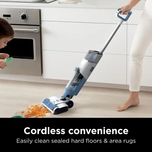 Miniatura 8 de Aspiradora Shark WD201 HydroVac inalámbrica Pro XL 3 en 1, sistema de limpieza con mopa y autolimpieza con cepillo antimicrobiano* y solución