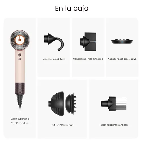 Miniatura 7 de Dyson Supersonic Nural™ Secador de pelo Rosa cerámico