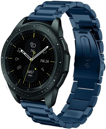 Miniatura 7 de Correa compatible con Samsung Galaxy Watch 6/6 Classic/Galaxy Watch 5/5 Pro / 4/4 Classic/Galaxy 3 de 1.614 pulgadas, correa de repuesto de metal