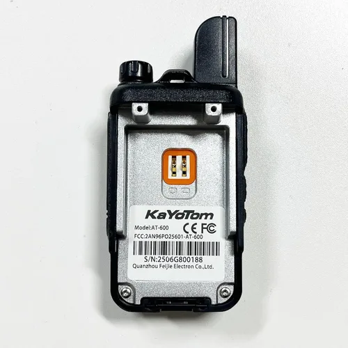 Miniatura 9 de KAYOTOM Radios bidireccionales de alcance ilimitado gratuito de por vida, comunicación global rápida PTT Pulsar para hablar y escuchar a través